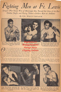 Boxing News Clipping #2428 - Milton Jones, Al Cella, Lou Pitts, Phil Dubaldi, Bob Smith, Joe Bettina, Fred Almandarez, Jinks Murphy, George Stangelo, Walt Coburn, Eddie Flores