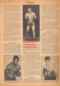 Boxing News Clipping #2447 - Norman See, Jimmy O'Brien, Joe Governale, WWII Military Ranger Training in Hawaii