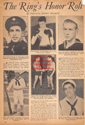 Boxing News Clipping #2465 - Steve Kish, Paul Hubbard, Arlo Roye, Herb Sill, Vinnie Rossano, Rocco Rossano, Henry Vera, Billy Murray, George Stangelo, Eddie Flores, Frank Donegan, Woody Campbell, Dave Zinkoff, Herb Brining, Milton Scott, Glen Watkins +++