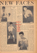 Boxing News Clipping #249 - Buster Baker, Harold Green, Al Marrone, Costello Cruz, Ramey McKnight, Frankie Wills, Jackie Cranford, Steve Ozga, Jimmy Jackson, Ruben Shank