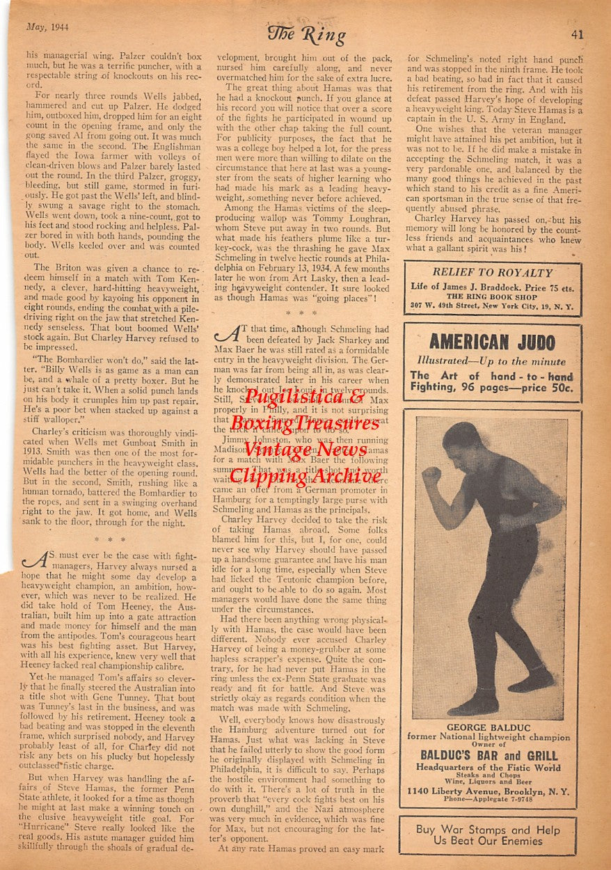 Boxing News Clipping #2501 - George Balduc