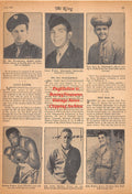Boxing News Clipping #2524 - Howard Moreno, Billy Duncan, Benny Floyd, Bill Sawyer, Walter Bantum, Bill Nielson, Ray Wyzykiewicz, Lloyd Walker, Tony Ross Jr., Gordon Walker, Jackie Sharkey, Billy Walker