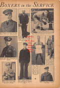 Boxing News Clipping #255 - Ernie Valenti, George Felton, Henry Huerta, Mike Raffa, Emmett Yanez, Johnny Thompson, Charles L. Ross, Pete McLemore, Buddy Neil Young