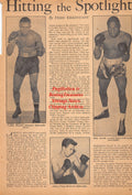 Boxing News Clipping #2560 - Freddie Dawson, Johnny Virgo, Billy Arnold, Bobby Henry, Johnny Thomas, Bobby Gunther