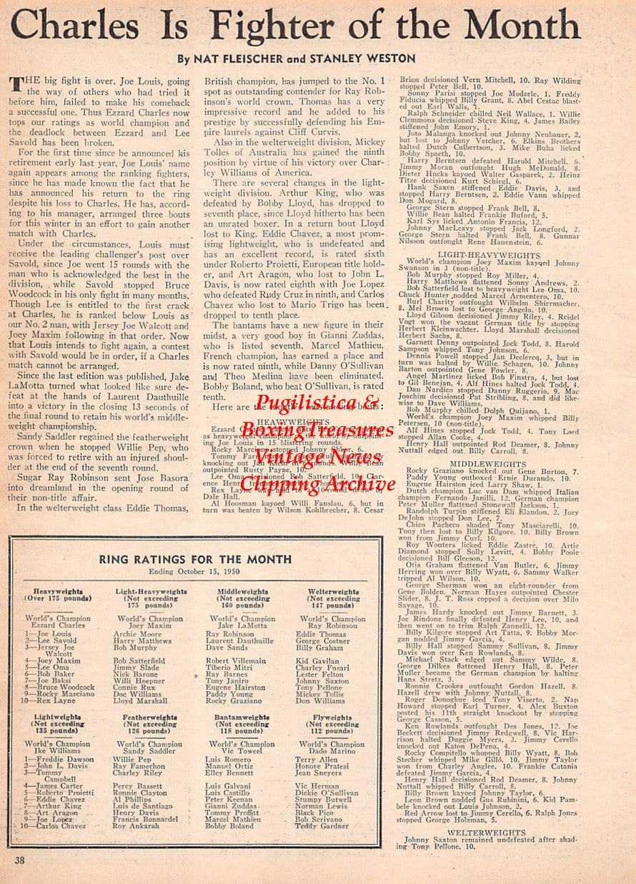 Boxing News Clipping #2580 - Irish Bobby Lloyd
