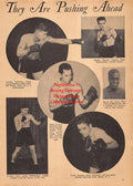 Boxing News Clipping #2586 - Frankie Valeriano, Stanley Hasrato, Honey Boy Jones, Dick Foster, Frankie Caris, Young Chappie, George LaBlanche, Jack Dempsey