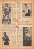 Boxing News Clipping #259 - Steve Vaccarelli, Phil Norman, Gus Levine, Frankie Carto, George Sugar Costner, Gene Luker, Jimmy Rankin
