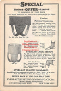 Boxing News Clipping #2613 - Ad for Everlast Athletic Supporter and Mouthpiece