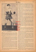 Boxing News Clipping #263 - Ruby Goldstein