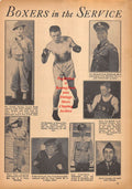 Boxing News Clipping #264 - Frankie Parchia, Pat Kissinger, Ettore Penn, Willie Pavlovich, Gene Frederickson, Savior Canadeo, Lou Bodish, Michael Yatch, Ruby Goldstein