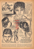 Boxing News Clipping #267 - Melio Bettina, Benny Goldberg, Charley Hayes