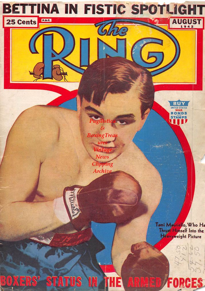 Boxing News Clipping #274 - Tami Mauriello