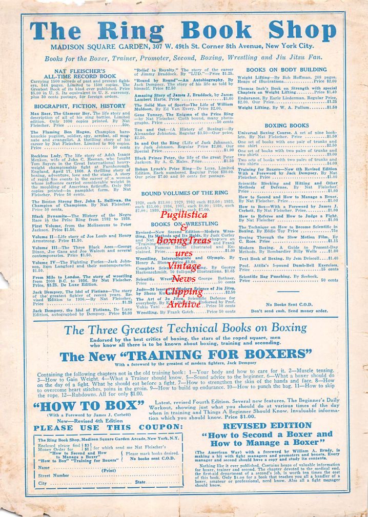 Boxing News Clipping #274 - Tami Mauriello