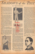 Boxing News Clipping #275 - Arthur Chambers, Jimmy Carroll, Sam Collyer, and Wrestlers: Henry Graber, Ed Virag, Jesse James
