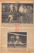 Boxing News Clipping #276 - Tommy Tucker vs. Tommy Gomez, Frank LeBrandt, Camp Livingston Boxing Team