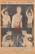 Boxing News Clipping #278 - Ralph Stropp, James Bogeman, Roy Mosher, Elmer Armstrong, Earl Gross