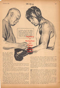 Boxing News Clipping #283 - Jack Blackburn, Joe Louis, Joe Gans