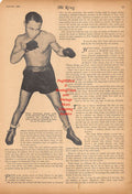 Boxing News Clipping #289 - Henry Armstrong
