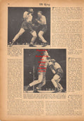 Boxing News Clipping #296 - Red Burman vs. Tami Mauriello, Pedro Hernandez vs. Lulu Costantino