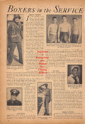 Boxing News Clipping #314 - Larry Cisneros, The Adragna Brothers, Eddie Gannucci, Frankie Scivinsky, Joe Maruco, Mose Pointer, Harold Stevens and others