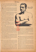 Boxing News Clipping #319 - John L. Sullivan