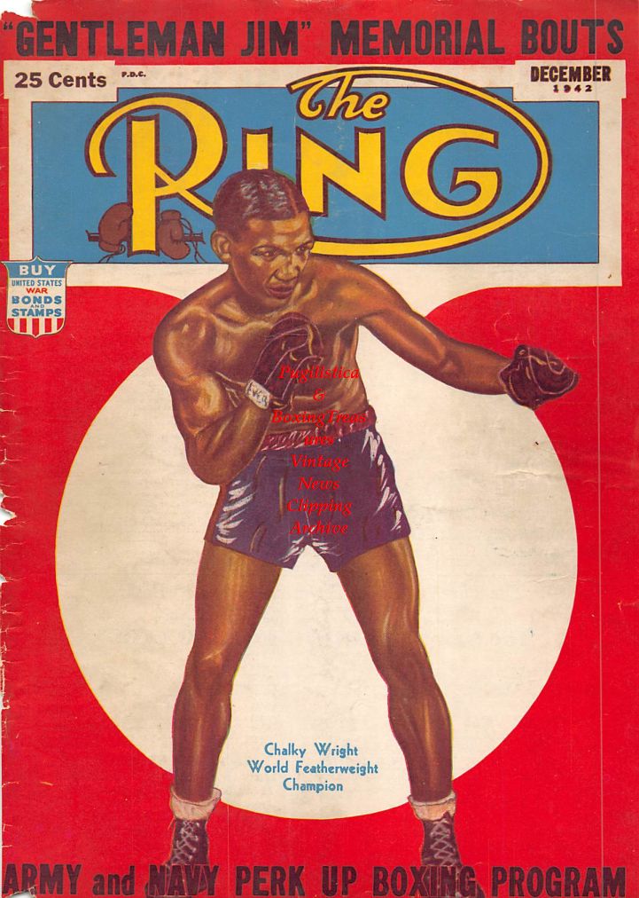 Boxing News Clipping #325 - Chalky Wright