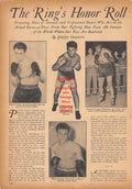 Boxing News Clipping #329 - Johnny Colan, Al Ettore, George Nicholson, Milton Kessler