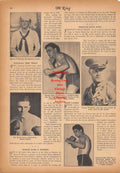 Boxing News Clipping #333 - James P. Roberts, Rolin Jones, John Prudhomme, George Waslinko, Ray Ramirez, Marshall Wells, Alex Parrish, Melio Bettina, Fred Tanner, Karl Malm