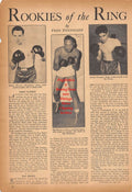 Boxing News Clipping #343 - Jack Slack, Frank Slavin, Tom Spring, Jimmy Warren, Ray Brown, Jimmy Paraggio
