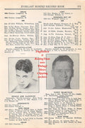 Boxing News Clipping #35 - Bingo Joe Banovic, Tony Marullo