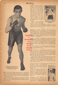 Boxing News Clipping #351 - Al Singer, Al Coulter, Frank Santoro, Leo Boyette, David Dixon, Craig Stolze, Tony D'Avanzo, Jimmy O'Gatty