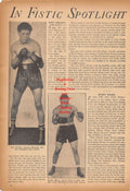 Boxing News Clipping #354 - Jeoy Peralta, Buddy Moore, Tommy Loughran, Al Ettore, Young Terry