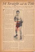 Boxing News Clipping #367 - Willie Pep