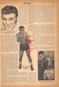 Boxing News Clipping #369 - Sammy Angott, Willie Joyce, Beau Jack, Lulu Costantino, Chalky Wright