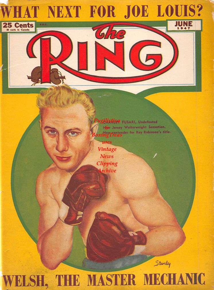 Boxing News Clipping #375 - Charley Fusari