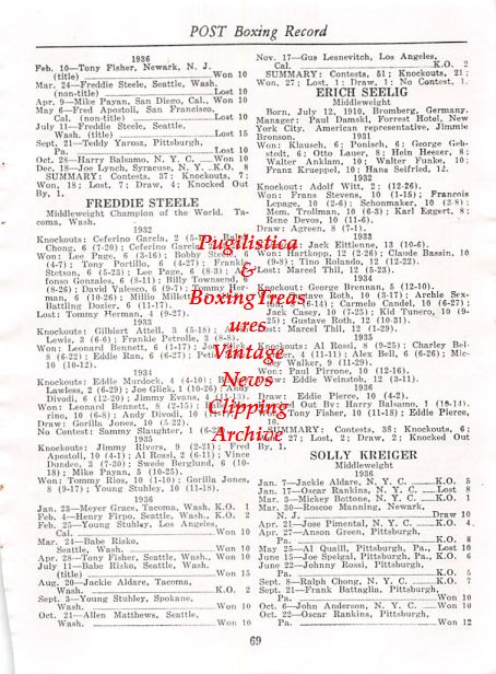 Boxing News Clipping #398 - Ken Overlin