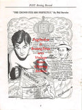 Boxing News Clipping #409 - James Braddock cartoon, Joe Gould