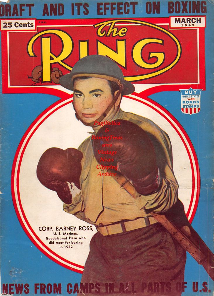 Boxing News Clipping #411 - Barney Ross