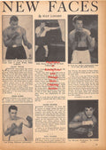 Boxing News Clipping #428 - Grady Welch, Eddie Dames, Jackie Dickers, Paul Watson, Gus Mancuso