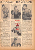 Boxing News Clipping #429 - Allen Faulkner, Harry LaSane, Tommy Campbell, Billy Tierney, Jimmy Carollo, Sterling Davis, Frankie Taylor, Billy Raburn