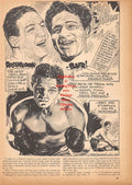 Boxing News Clipping #430 - Max Baer, Maxie Rosenbloom, Young Stribling