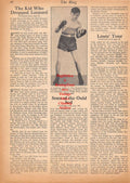 Boxing News Clipping #431 - Timothy "Buddy" Hayes, Georges Carpentier