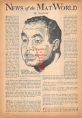 Boxing News Clipping #437 - Tony Galento, Jack Sharkey