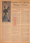 Boxing News Clipping #454 - Midget Smith, Ike Williams, Bob Montgomery