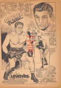 Boxing News Clipping #456 - Gus Lesnevich, Sammy Angott, Jess Willard, Joe Louis, George Chip