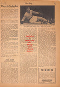 Boxing News Clipping #467 - Tony Janiro dropped by Jake LaMotta