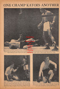 Boxing News Clipping #478 - Ike Williams vs. Tippy Larkin