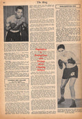 Boxing News Clipping #485 - George Dunn, Danny Bartfield
