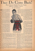 Boxing News Clipping #486 - Peter Kane