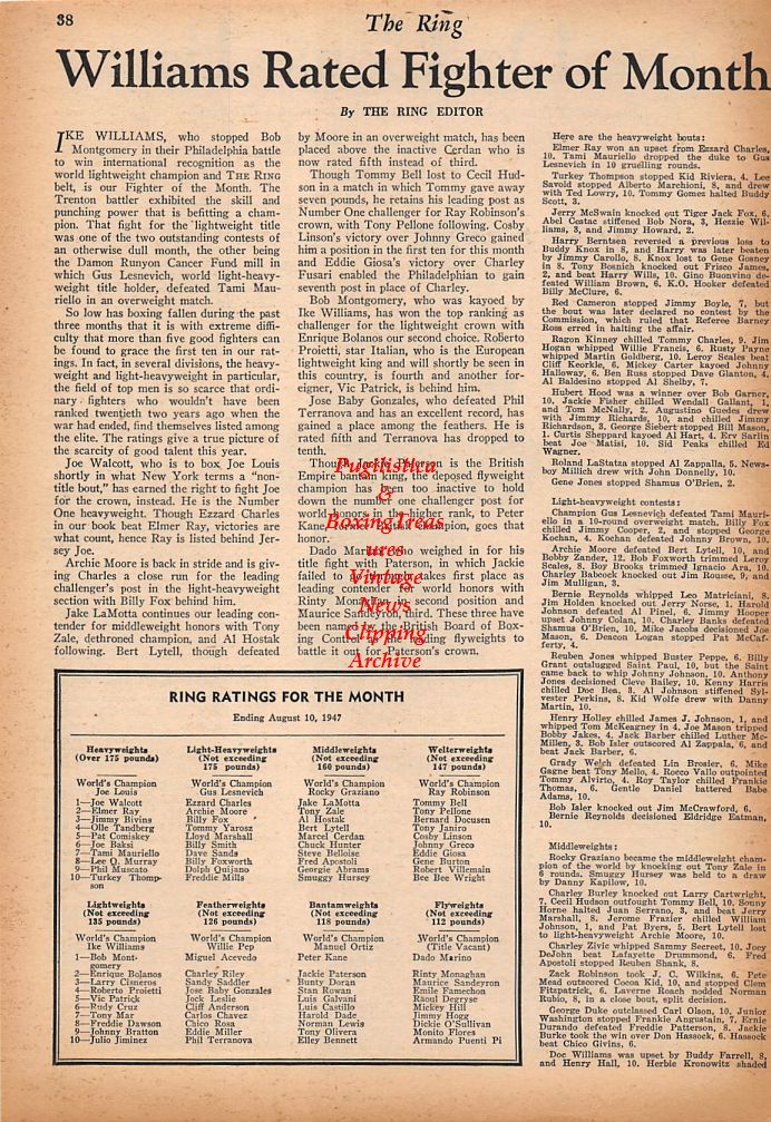 Boxing News Clipping #486 - Peter Kane